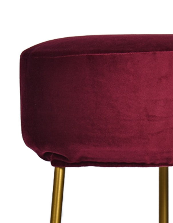 POUF CLARISSA BORDEAUX