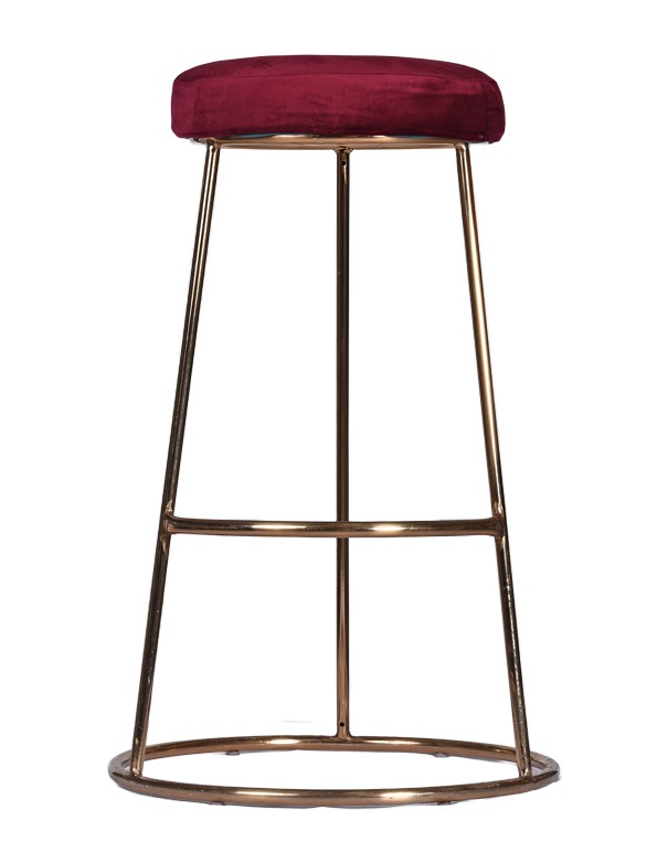 SGABELLO CLARISSA SEDUTA BORDEAUX
