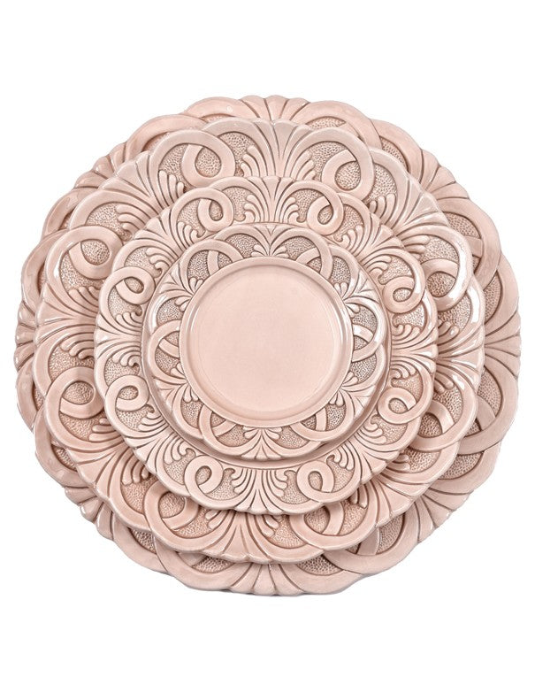 PIATTI LINEA MONOPOLI ROSA