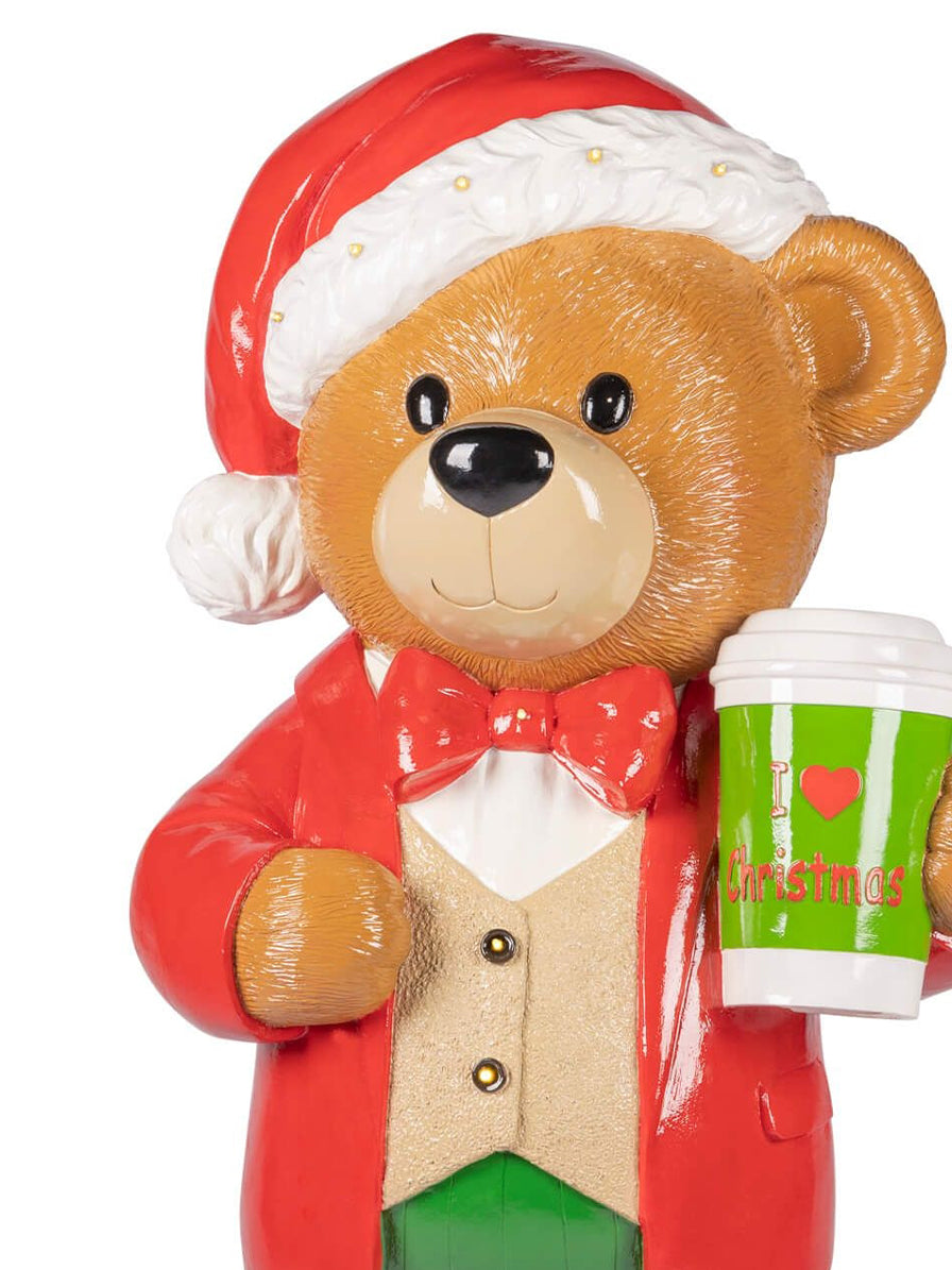 ORSO NATALIZIO CON TAZZA