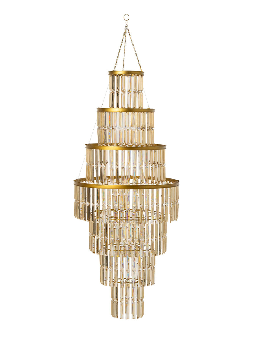 LAMPADARIO VENERE ORO