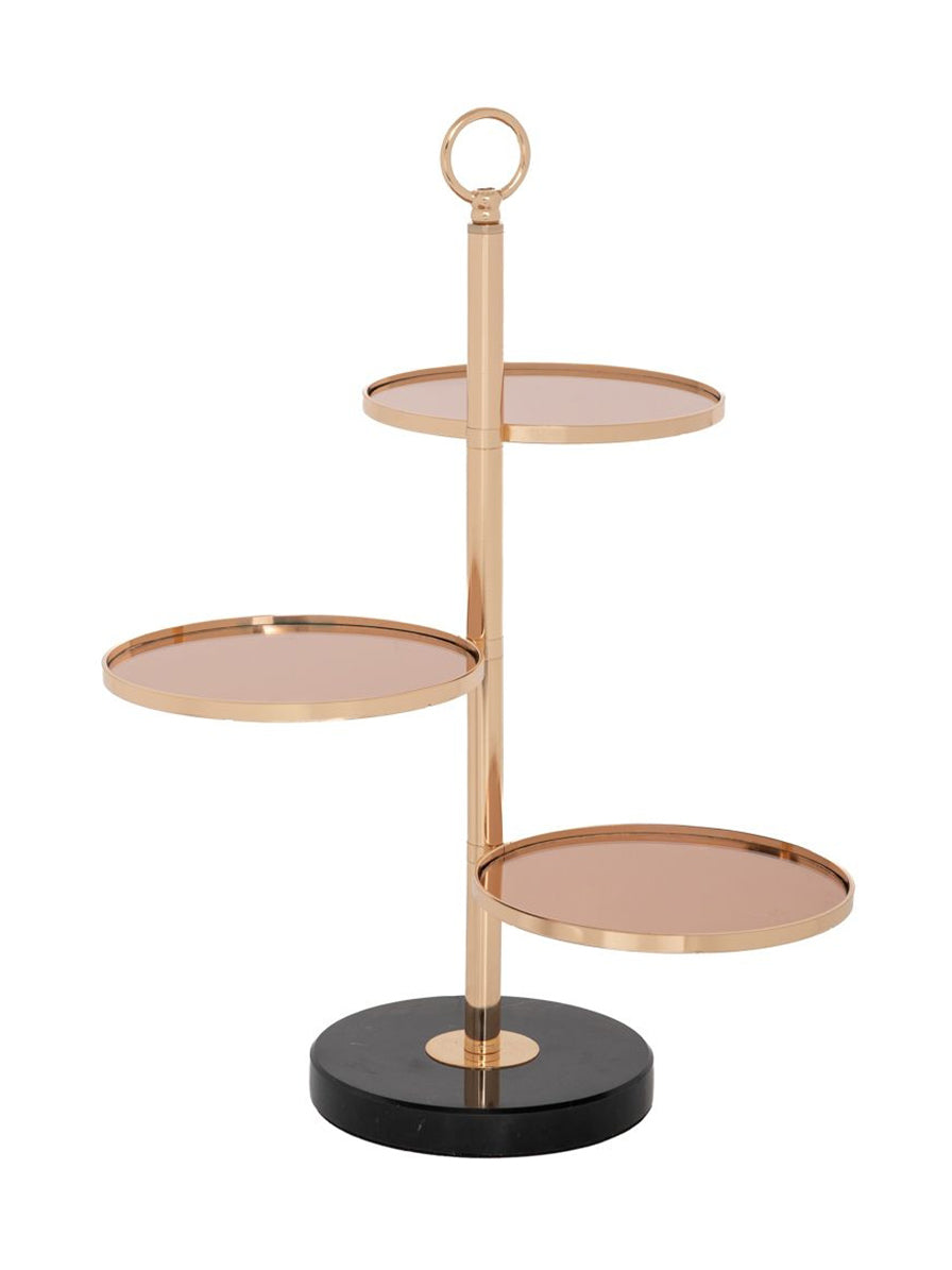 ALZATINA LUXURY ORO - 3 PIANI