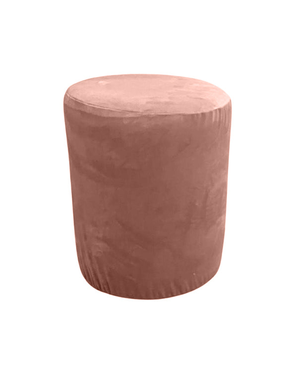 POUF ELIZABETH TONDO ROSA CIPRIA