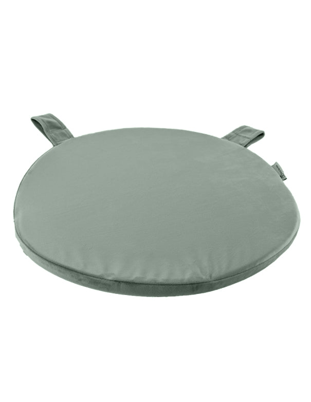 CUSCINO IN VELLUTO VERDE LADUREE PER SEDIA VENEZIA