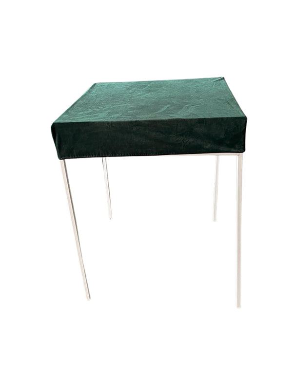 COPERTURA BANCHETTO GEA VELLUTO - VERDE INGLESE