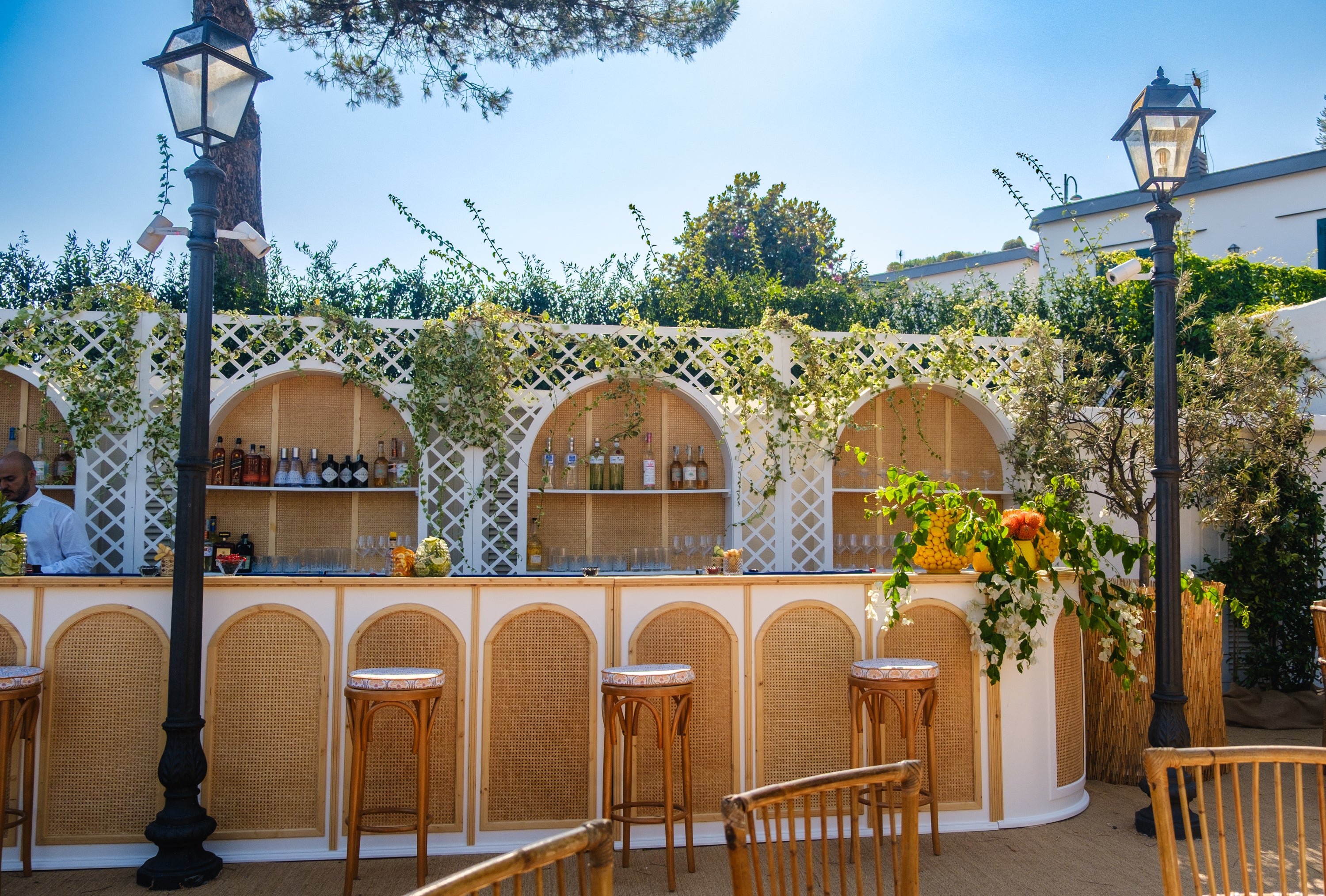 BANCONE BAR COMPONIBILE CANAPA