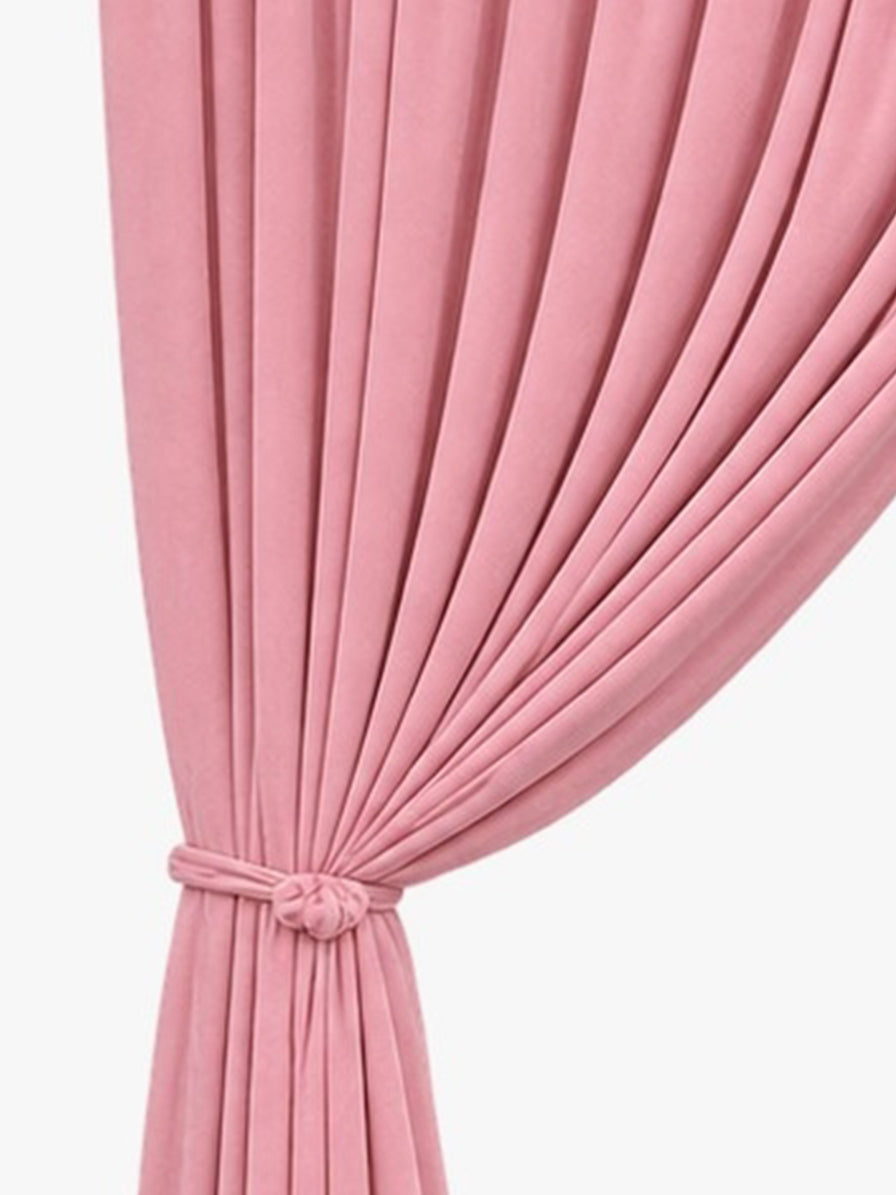 TENDA PLISSETTATA IN DOPPIO GEORGETTE ROSA