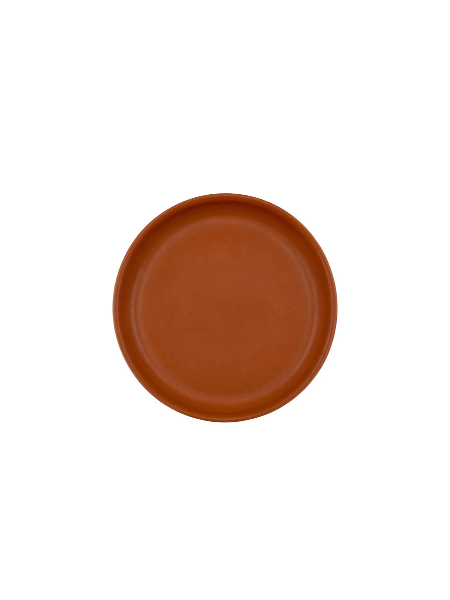 SOTTOPIATTO E PIATTINO PANE LINEA TERRACOTTA