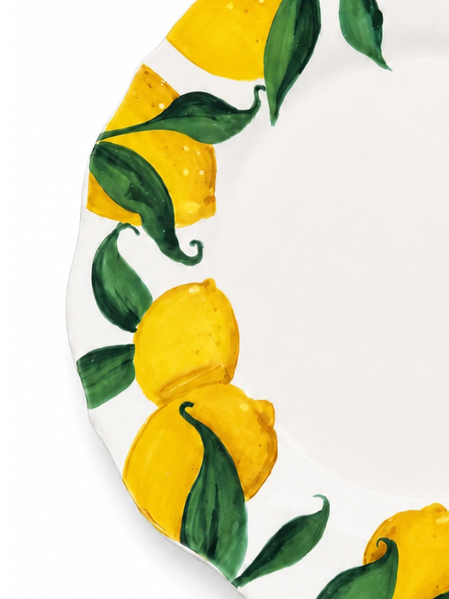 SOTTOPIATTO E PIATTINO PANE LIMONI