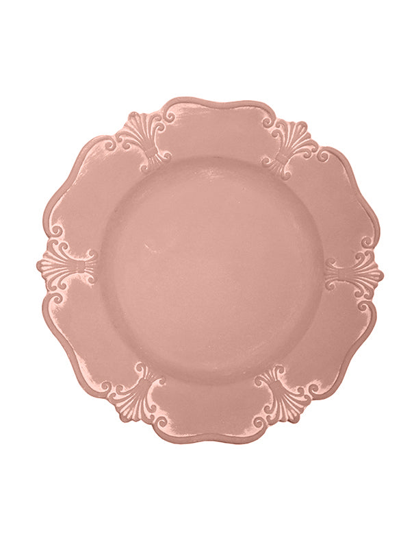 SOTTOPIATTO CLASSICO ROSA CIPRIA CHIARO