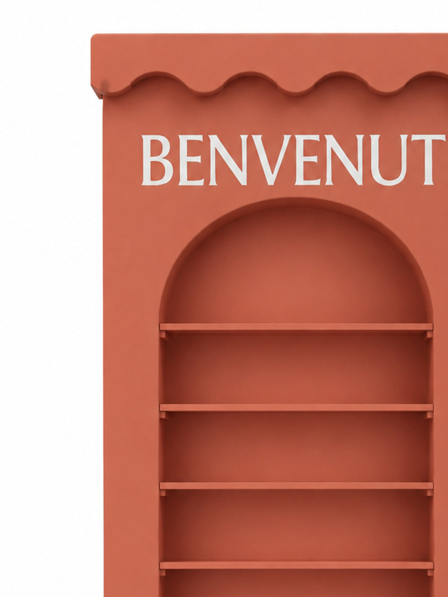 TABLEAU PORTA AD ARCO CON CAPPOTTINA ARANCIONE