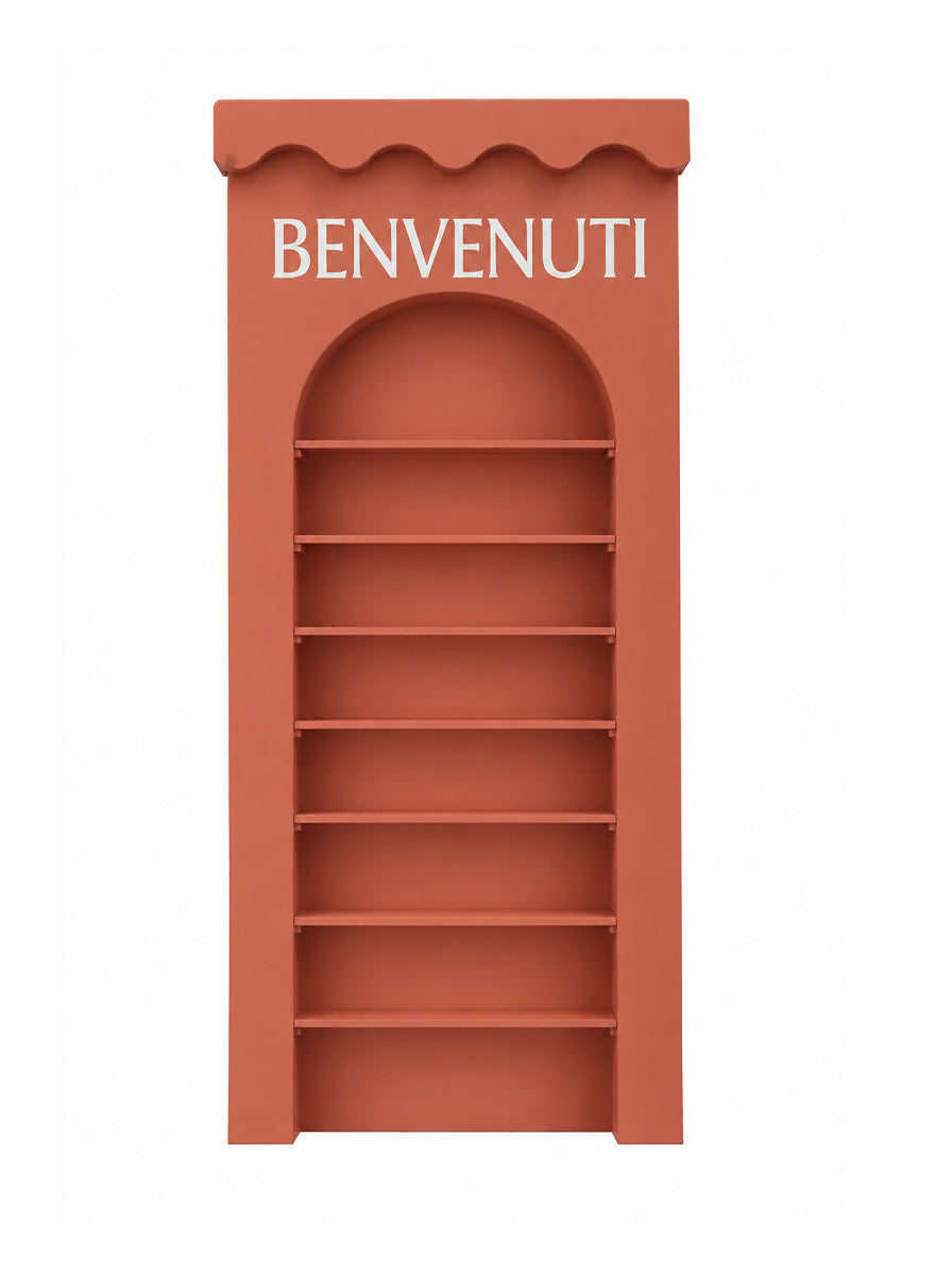 TABLEAU PORTA AD ARCO CON CAPPOTTINA ARANCIONE