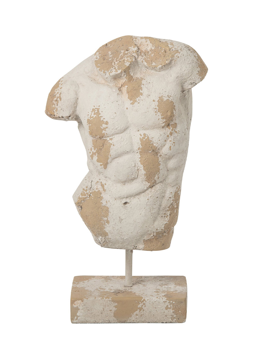 TORSO GRECO MASCHIO ANTICHIZZATO