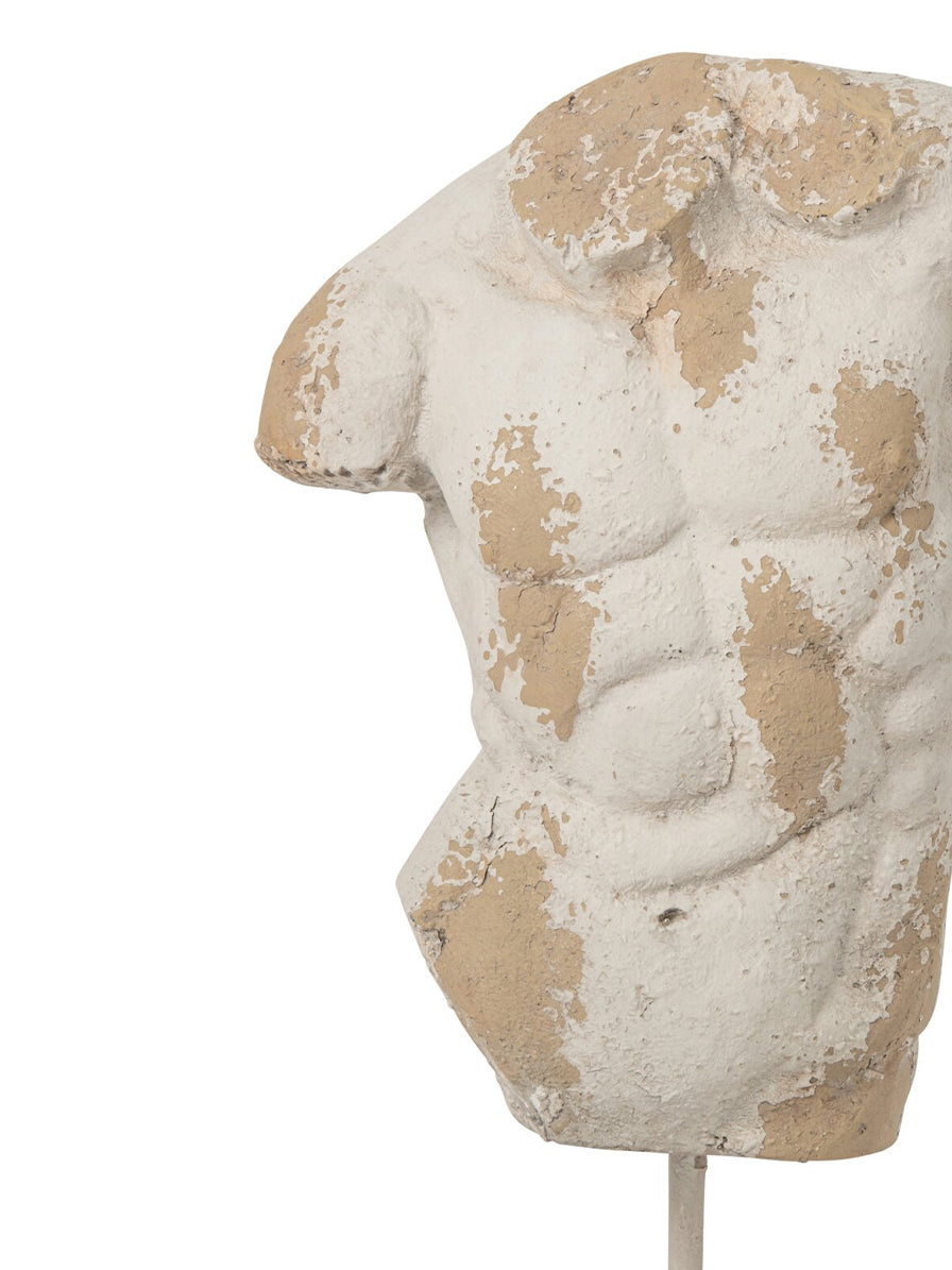 TORSO GRECO MASCHIO ANTICHIZZATO
