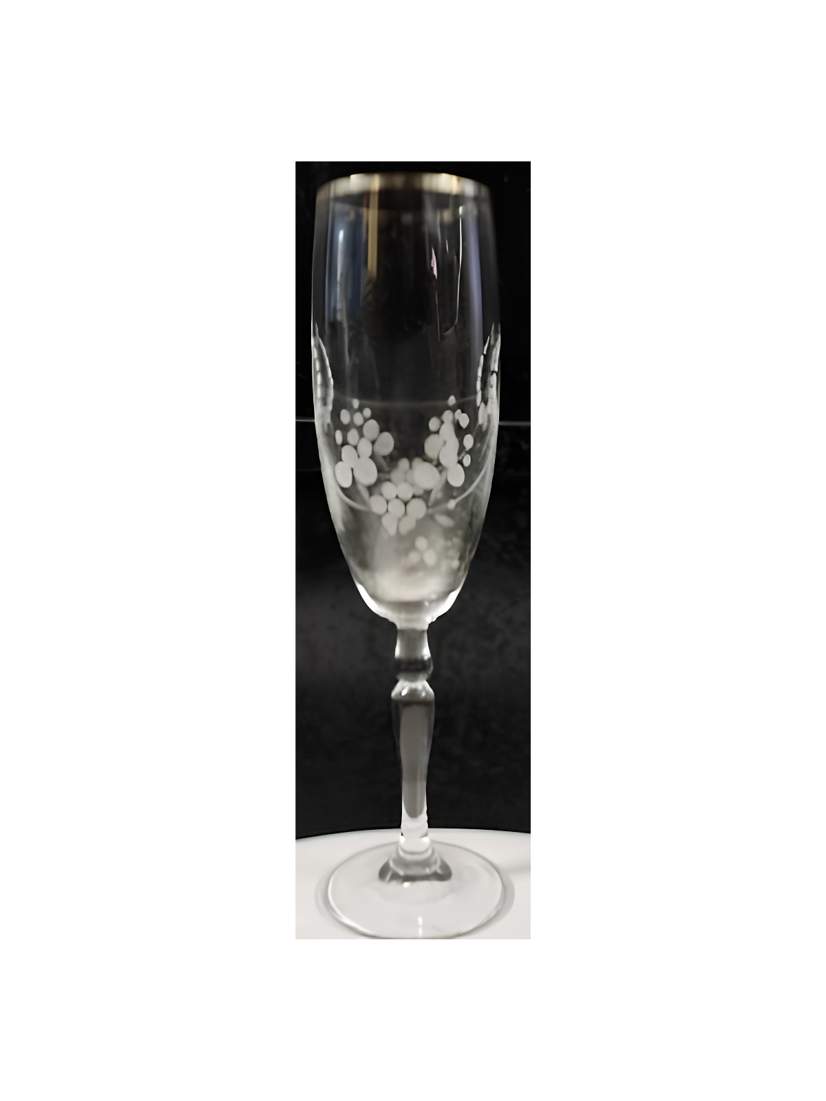 FLUTE FIORE FILO ARGENTO