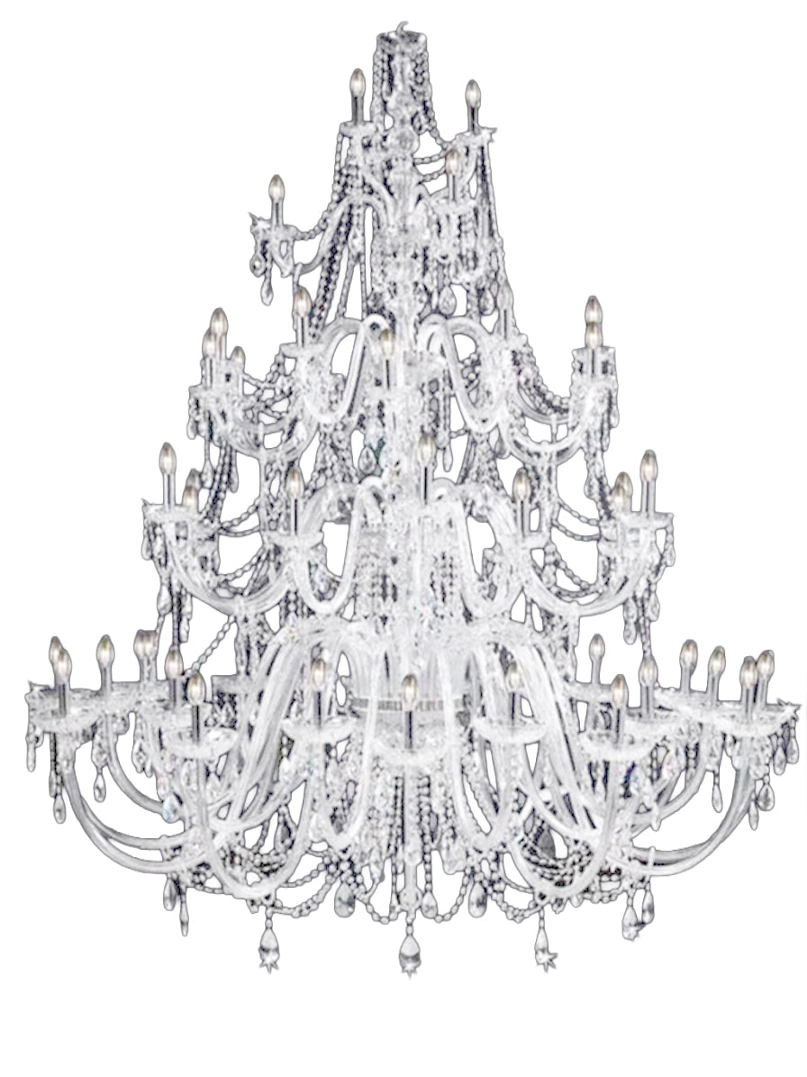 LAMPADARIO CRISTALLO 54 LUCI